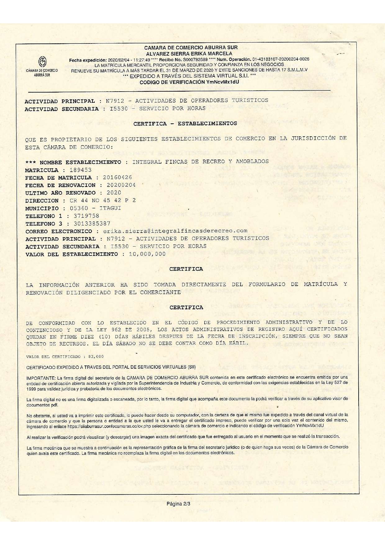Cómo Descargar El Certificado De Cámara De Comercio – VTDQ
